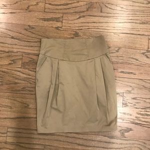 Beige Zara skirt